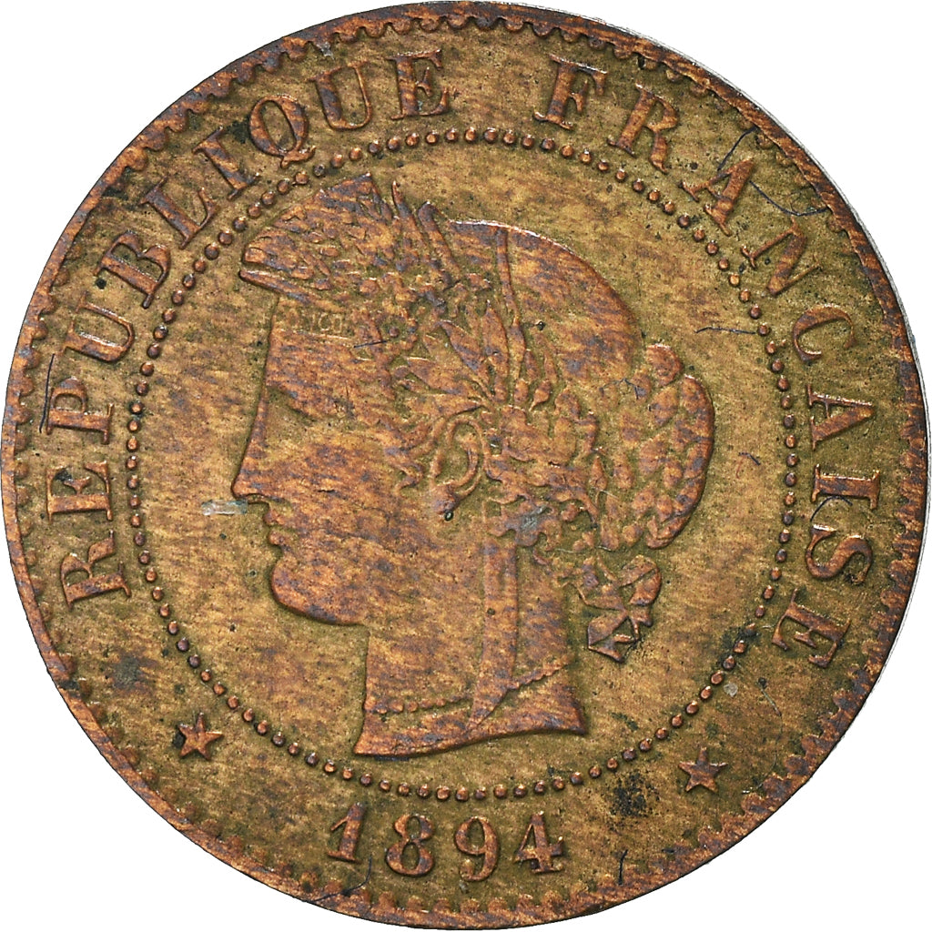 Coin, France, Cérès, Centime, 1894, Paris, EF(40-45), Bronze, KM:826.1