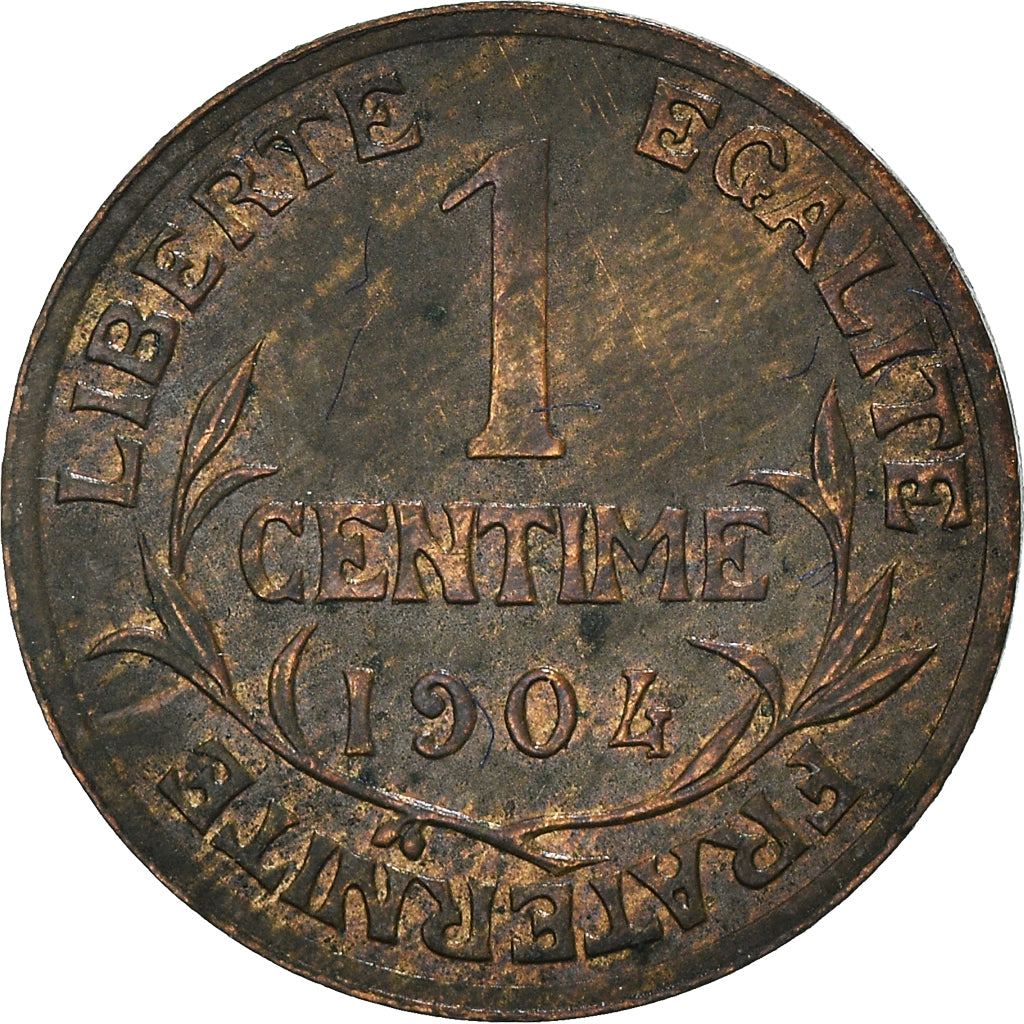 Coin, France, Dupuis, Centime, 1904, Paris, AU(50-53), Bronze, KM:840