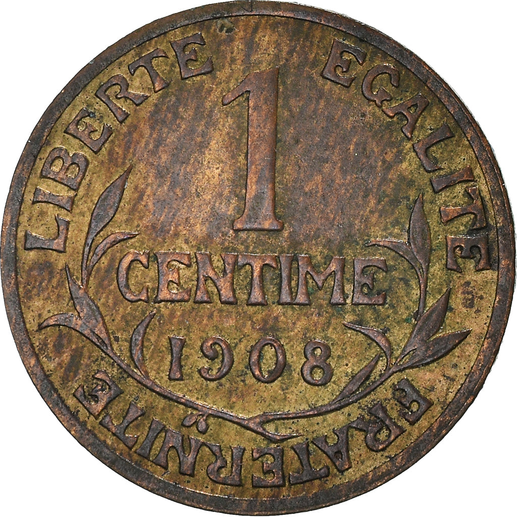 Coin, France, Dupuis, Centime, 1908, Paris, EF(40-45), Bronze, KM:840