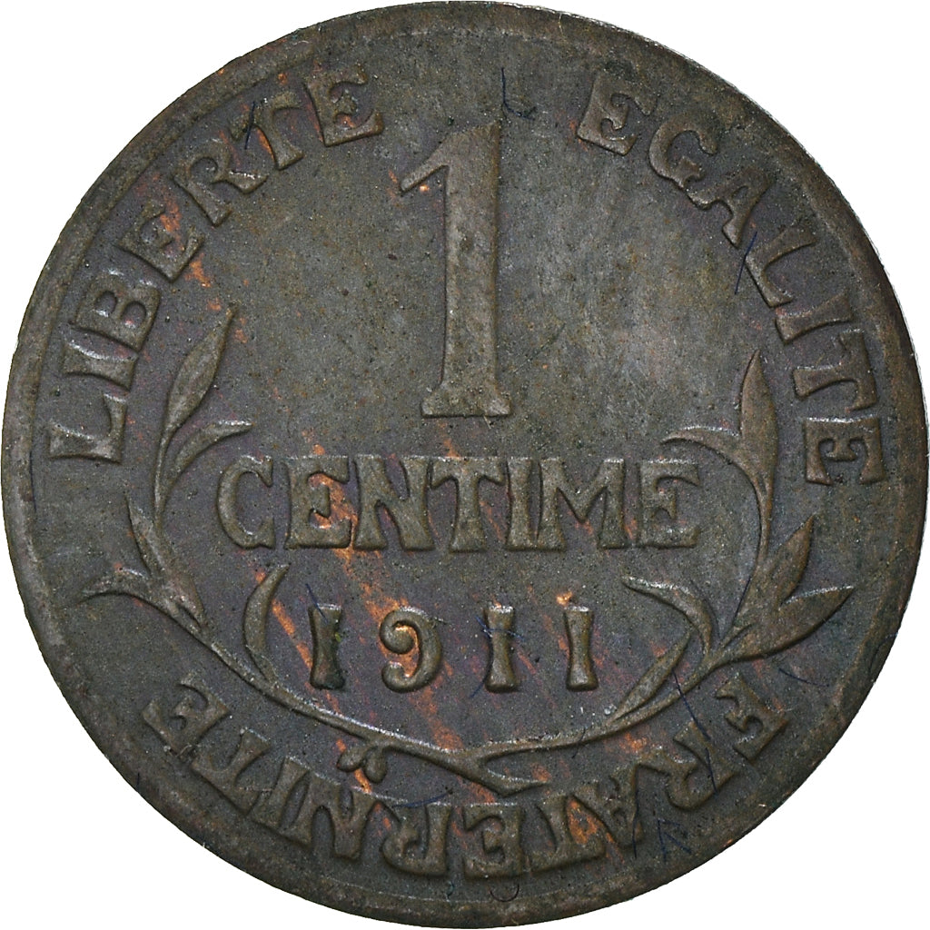 Münze, Frankreich, Dupuis, Centime, 1911, Paris, SS+, Bronze, KM:840