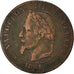 Coin, France, Napoleon III, 2 Centimes, 1861, Paris, EF(40-45), Bronze