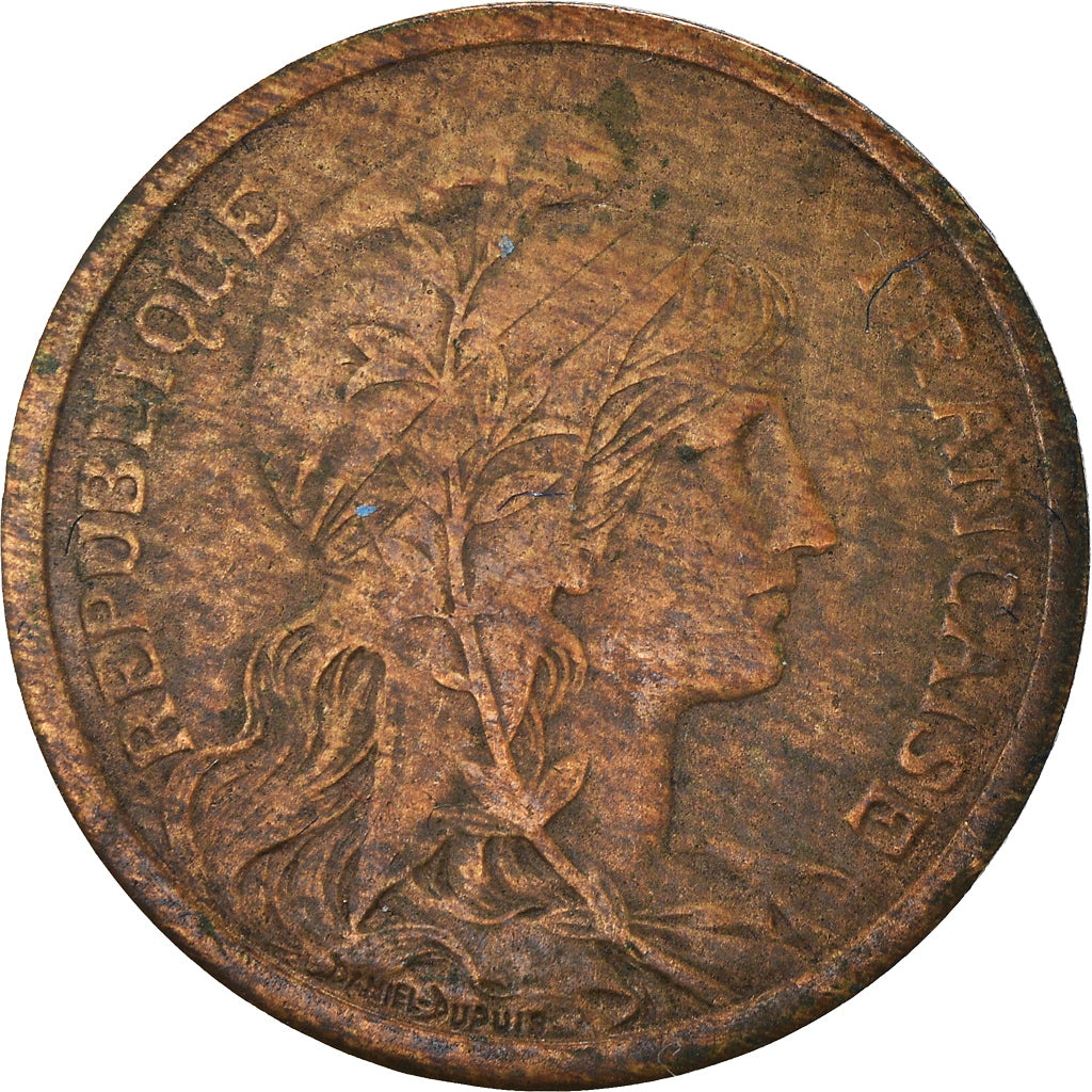 Monnaie, France, Dupuis, 2 Centimes, 1901, Paris, TTB, Bronze, Gadoury:107