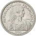 Indochiny francuskie, 10 Cents, 1945, Paris, PRÓBA, Aluminium, AU(55-58)