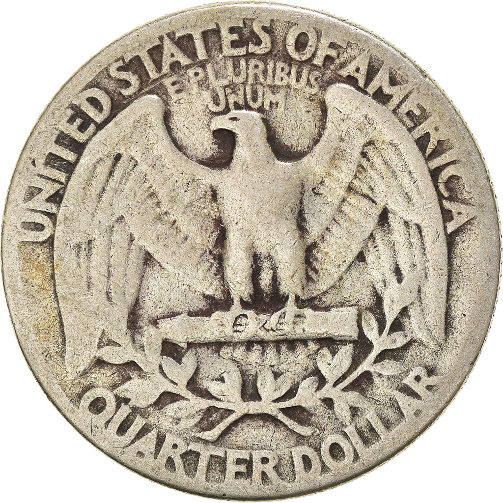 Coin, United States, Washington Quarter, Quarter, 1947, U.S. Mint, Philadelphia