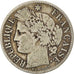 Moneta, Francia, Cérès, 2 Francs, 1871, Paris, Petit A, MB, Argento, KM:817.1