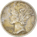 Coin, United States, Mercury Dime, Dime, 1941, U.S. Mint, San Francisco