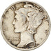 Coin, United States, Mercury Dime, Dime, 1942, U.S. Mint, Philadelphia