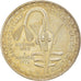 Coin, West African States, 500 Francs, 1972, AU(55-58), Silver, KM:7