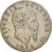 Moneta, Italia, Vittorio Emanuele II, 5 Lire, 1876, Rome, MB+, Argento, KM:8.4