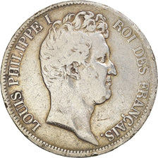 Münze, Frankreich, Louis-Philippe, 5 Francs, 1831, Marseille, S, Silber