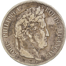 Munten, Frankrijk, Louis-Philippe, 5 Francs, 1841, Lille, FR, Zilver, KM:749.13