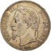 Coin, France, Napoléon III, 5 Francs, 1869, Strasbourg, VF(30-35), Silver