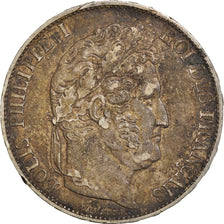 Coin, France, Louis-Philippe, 5 Francs, 1846, Paris, EF(40-45), Silver
