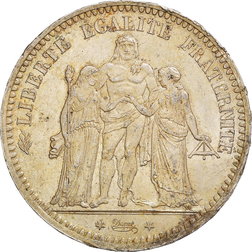Coin, France, Hercule, 5 Francs, 1873, Paris, AU(55-58), Silver, KM:820.1