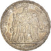 Münze, Frankreich, Hercule, 5 Francs, 1873, Paris, VZ, Silber, KM:820.1