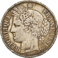 Coin, France, Cérès, 5 Francs, 1870, Paris, VF(20-25), Silver, KM:819