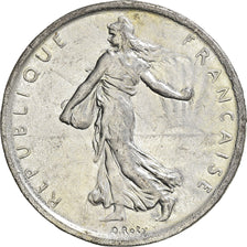 Moneta, Francia, Semeuse, 5 Francs, 1960, Contemporary forgery, BB+, Silvery