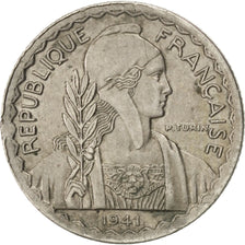 Indocina francese, 10 Cents, 1941, San Francisco, BB, Rame-nichel, KM:21.1a,...