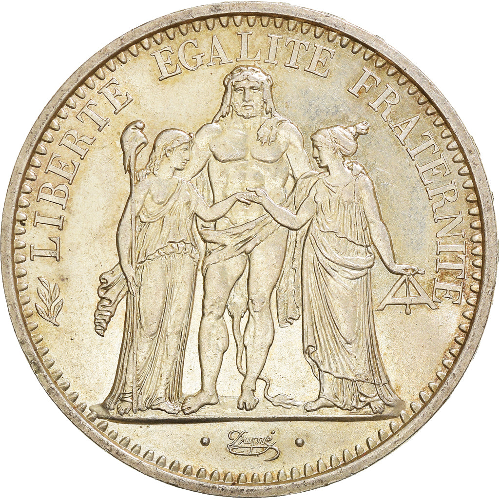 Coin, France, Hercule, 10 Francs, 1972, Paris, AU(55-58), Silver, KM:932