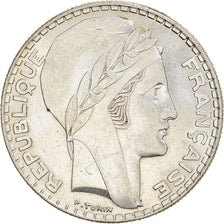 Münze, Frankreich, Turin, 20 Francs, 1938, Paris, SS, Silber, KM:879
