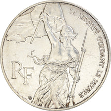 Monnaie, France, Liberté guidant le peuple, 100 Francs, 1993, SUP, Argent