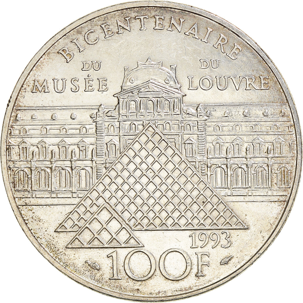 Monnaie, France, Liberté guidant le peuple, 100 Francs, 1993, SUP, Argent