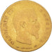 Moneda, Francia, Napoleon III, 10 Francs, 1860, Paris, BC+, Oro, KM:784.3