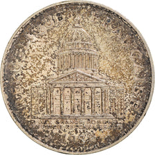 Munten, Frankrijk, Panthéon, 100 Francs, 1982, Paris, ZF+, Zilver, KM:951.1