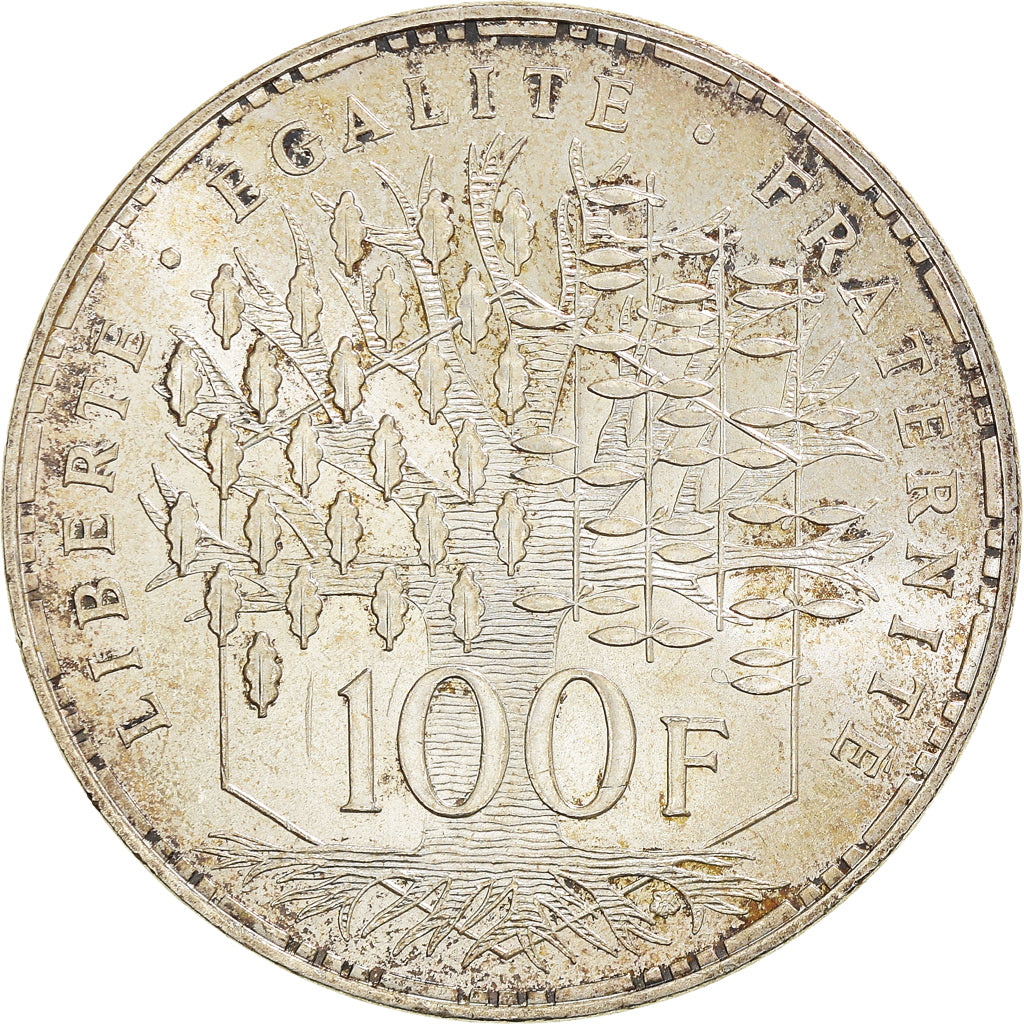 Münze, Frankreich, Panthéon, 100 Francs, 1983, Paris, SS, Silber, KM:951.1