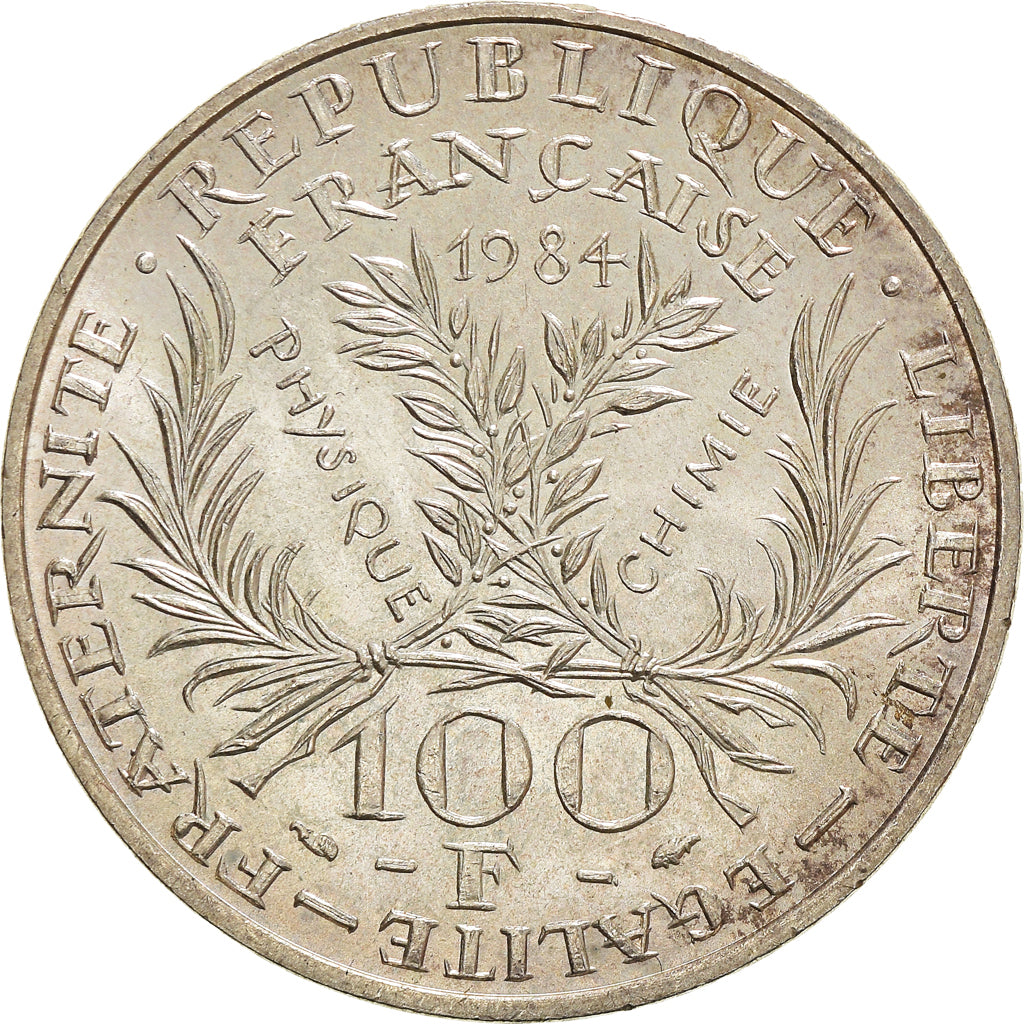 Coin, France, Marie Curie, 100 Francs, 1984, AU(55-58), Silver, KM:955