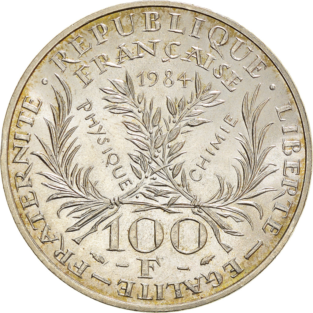 Coin, France, Marie Curie, 100 Francs, 1984, AU(55-58), Silver, KM:955