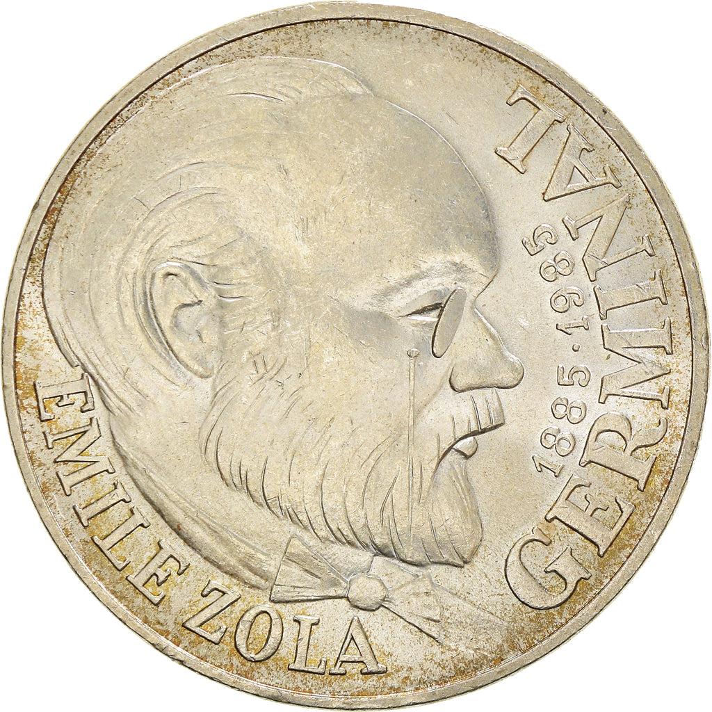 Münze, Frankreich, Germinal, 100 Francs, 1985, Paris, VZ, Silber, KM:957