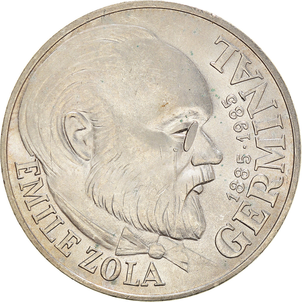 Coin, France, Germinal, 100 Francs, 1985, Paris, MS(60-62), Silver, KM:957
