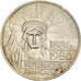 Monnaie, France, Statue de la Liberté, 100 Francs, 1986, TTB+, Argent