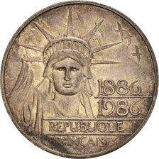 Monnaie, France, Statue de la Liberté, 100 Francs, 1986, TTB+, Argent