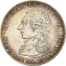 Coin, France, Lafayette, 100 Francs, 1987, EF(40-45), Silver, KM:962