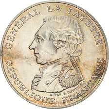 Coin, France, Lafayette, 100 Francs, 1987, AU(50-53), Silver, KM:962