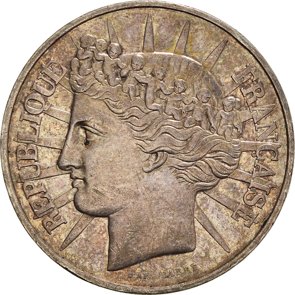 Coin, France, Fraternité, 100 Francs, 1988, EF(40-45), Silver, KM:966