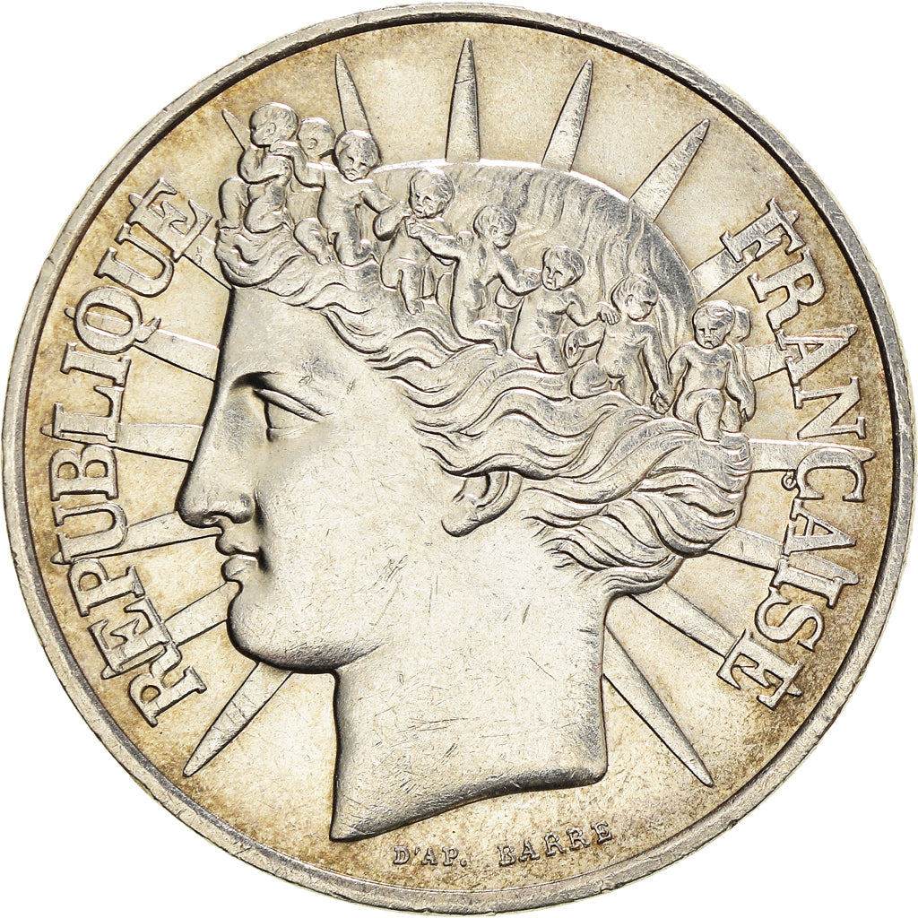 Coin, France, Fraternité, 100 Francs, 1988, AU(50-53), Silver, KM:966