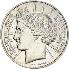 Moneta, Francia, Fraternité, 100 Francs, 1988, BB+, Argento, KM:966