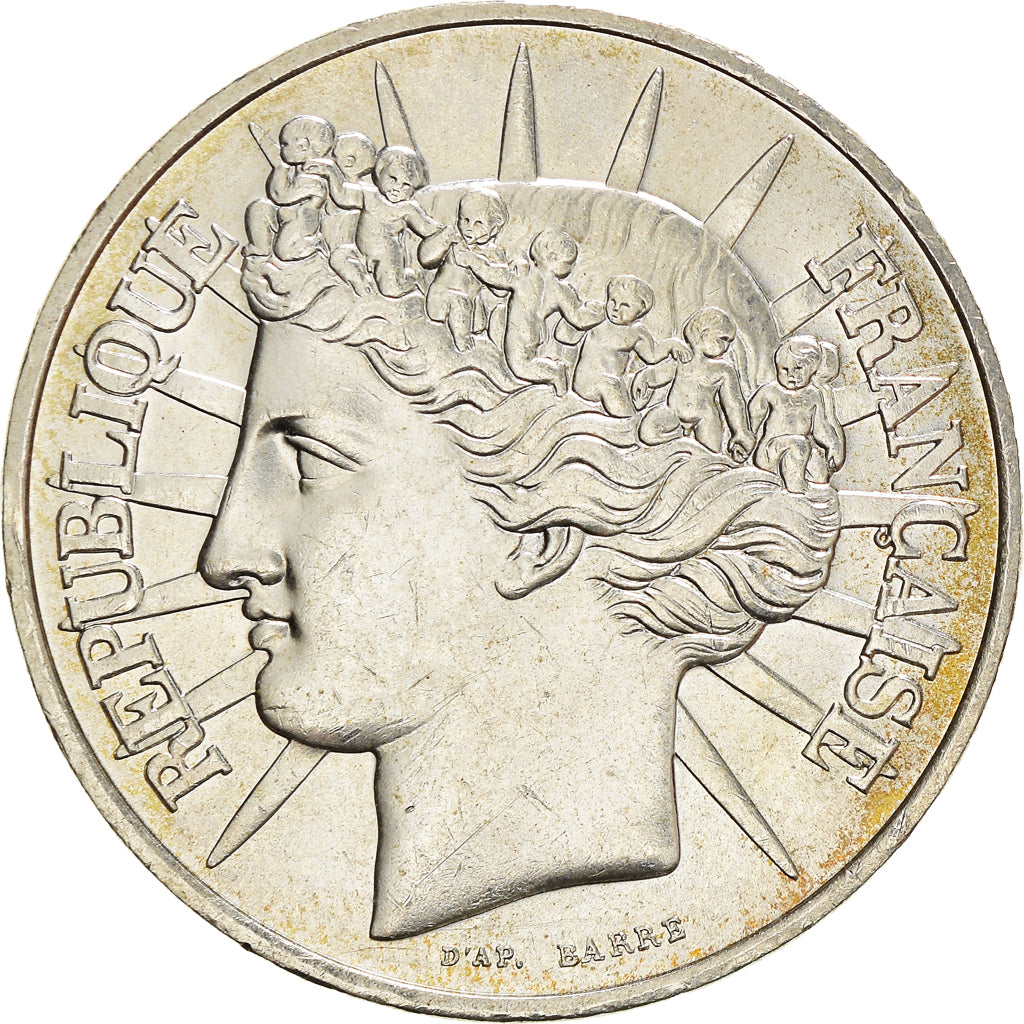 Monnaie, France, Fraternité, 100 Francs, 1988, SUP, Argent, Gadoury:903, KM:966
