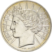 Moneda, Francia, Fraternité, 100 Francs, 1988, EBC+, Plata, KM:966, Gadoury:903
