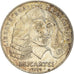 Münze, Frankreich, Descartes, 100 Francs, 1991, SS, Silber, KM:996, Gadoury:906