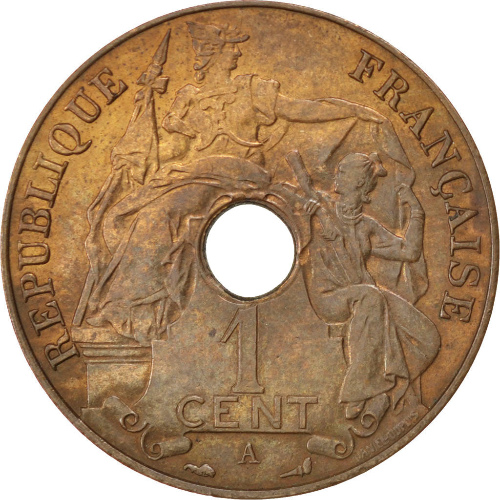 Indochine, 1 Cent 1930 A, KM 12.1