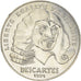 Coin, France, Descartes, 100 Francs, 1991, MS(60-62), Silver, KM:996