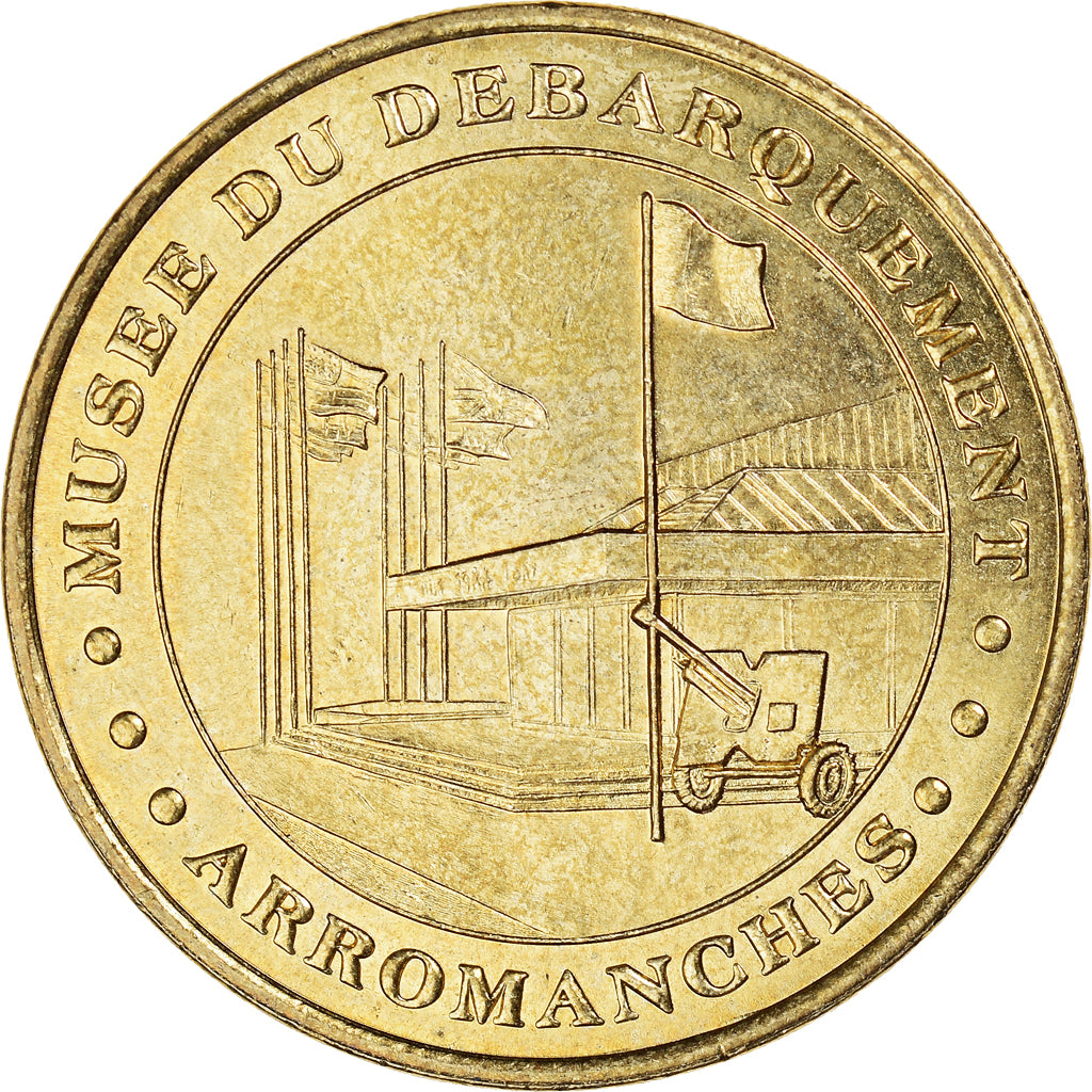 France, Token, Touristic token, Arromanches - Musée du Débarquement n°1, Arts