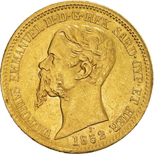 Moneta, STATI ITALIANI, SARDINIA, Vittorio Emanuele II, 20 Lire, 1852, Genoa