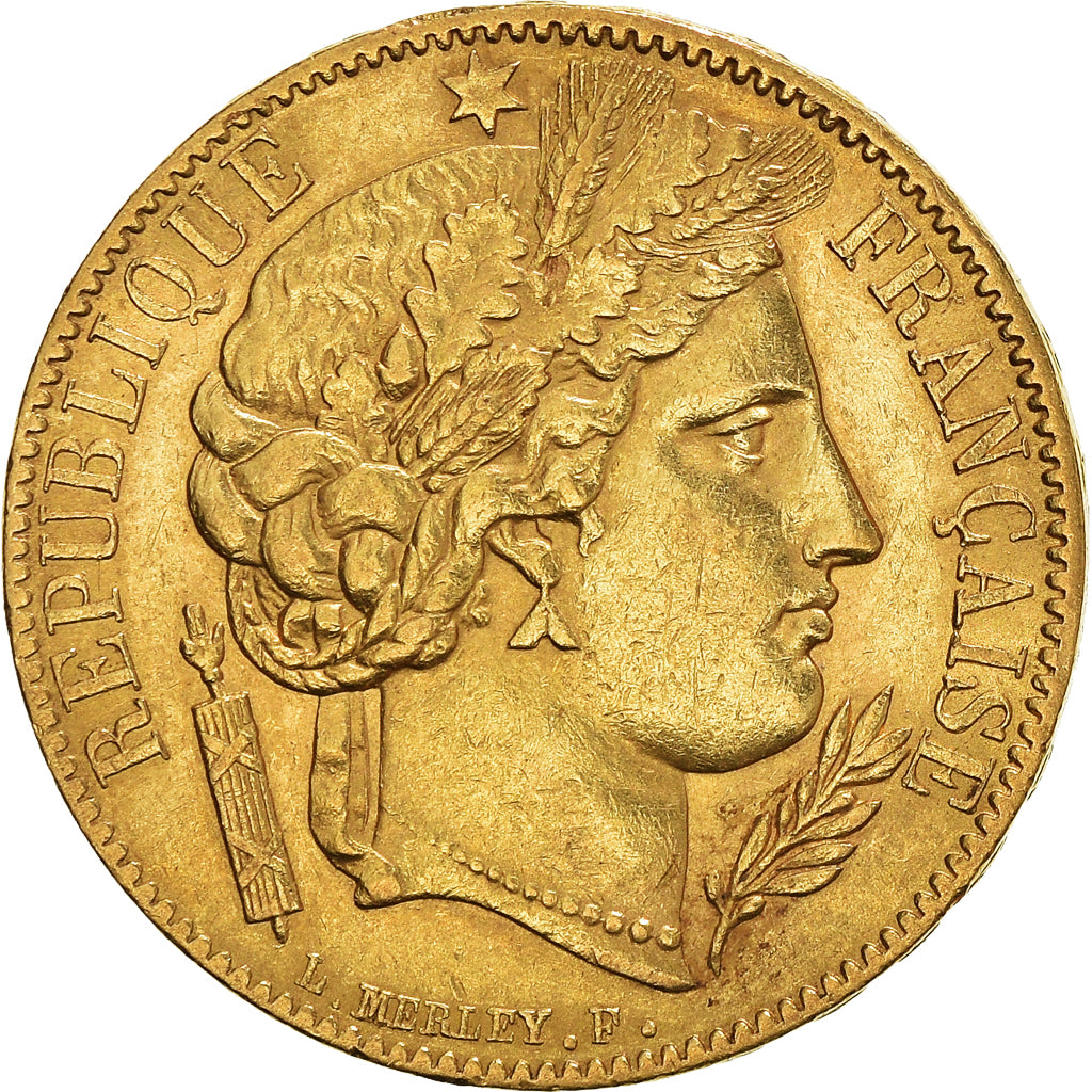 Coin, France, Cérès, 20 Francs, 1850, Paris, EF(40-45), Gold, KM:762