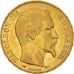 Coin, France, Napoleon III, 20 Francs, 1855, Paris, AU(50-53), Gold, KM:781.1