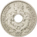 FRENCH INDO-CHINA, 5 Cents, 1923, Paris, KM #18, EF(40-45), Copper-Nickel, 24,..
